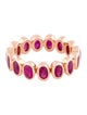 Ring 18K 3.29ctw Ruby Eternity Ring
