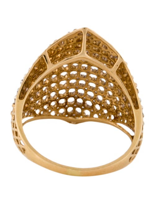 Ring 18K Diamond Cocktail Ring