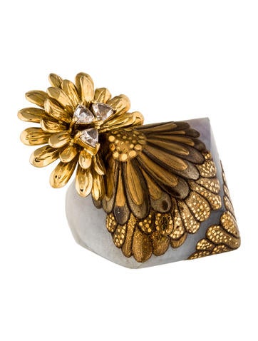 18K Diamond & Jadeite Ring