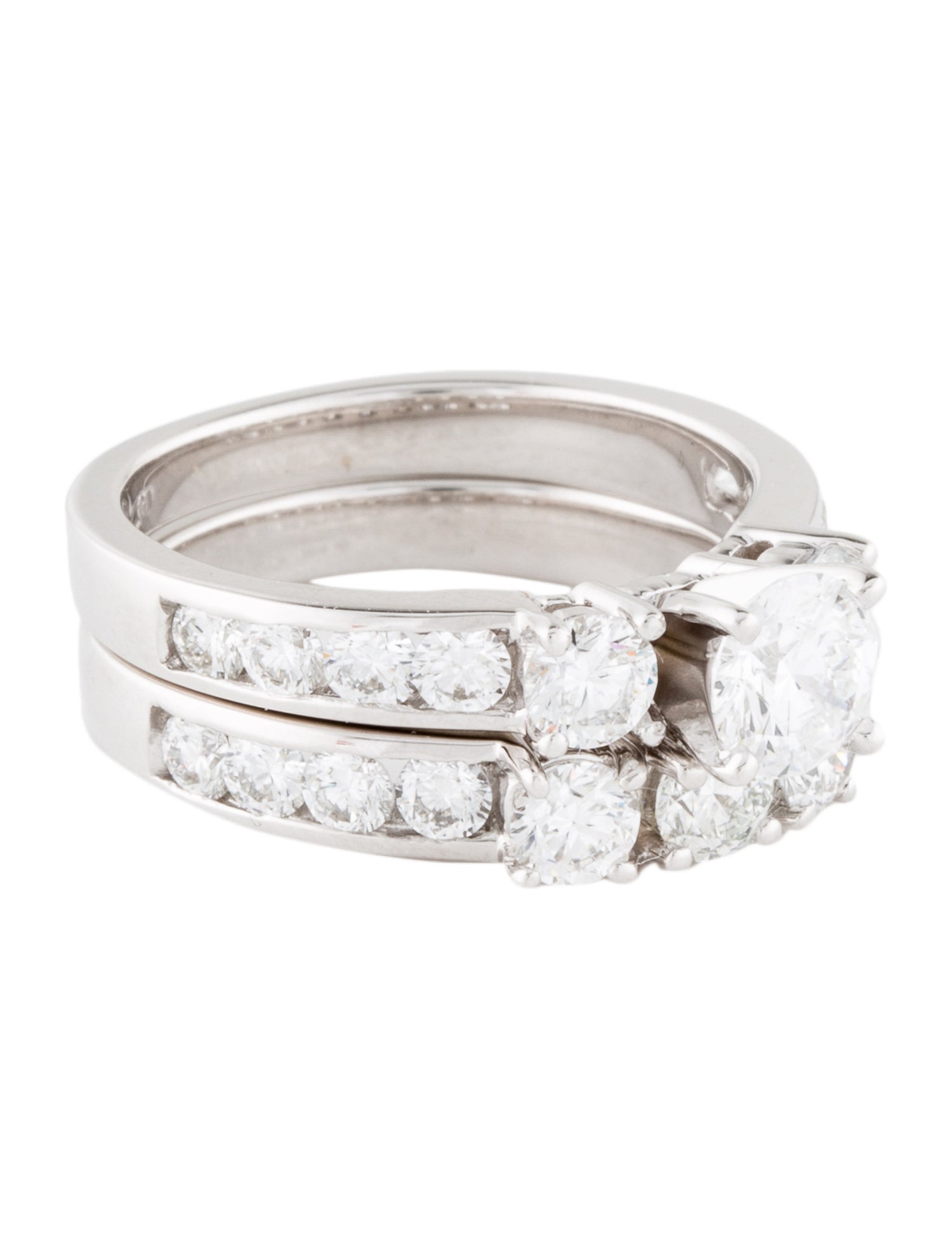 Ring 14K 3.00ctw Lab-Grown Diamond Wedding Set