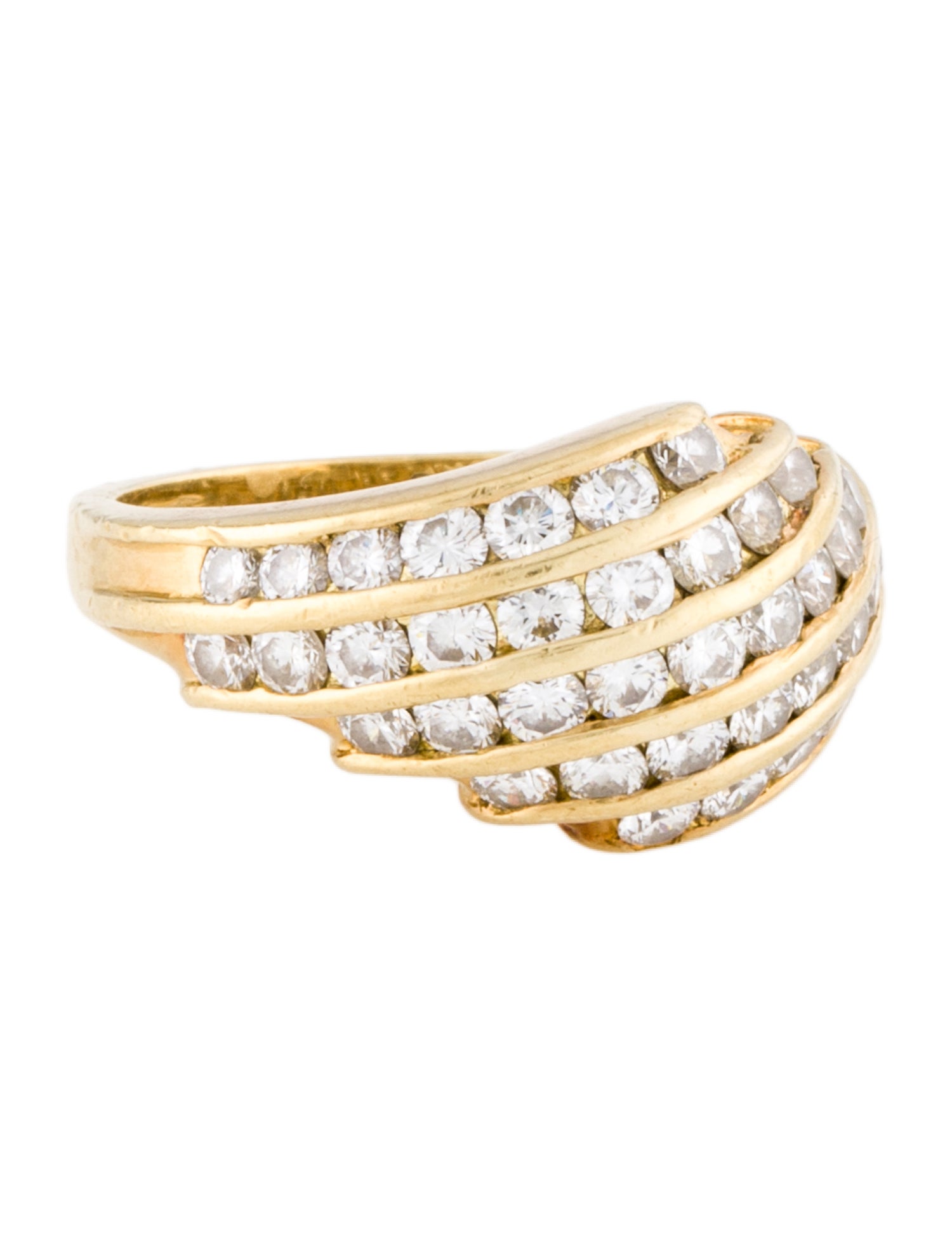 Ring 18K 1.93ctw Diamond Cocktail Ring