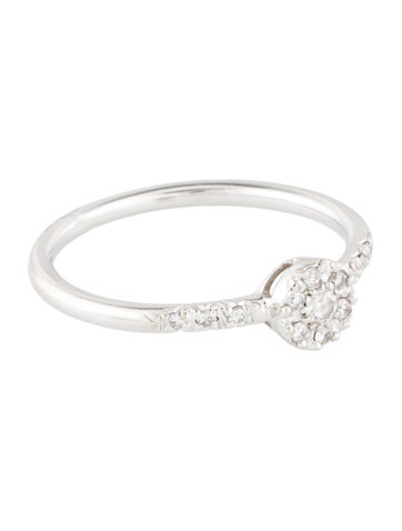 Ring Cocktail 14K Diamond 7