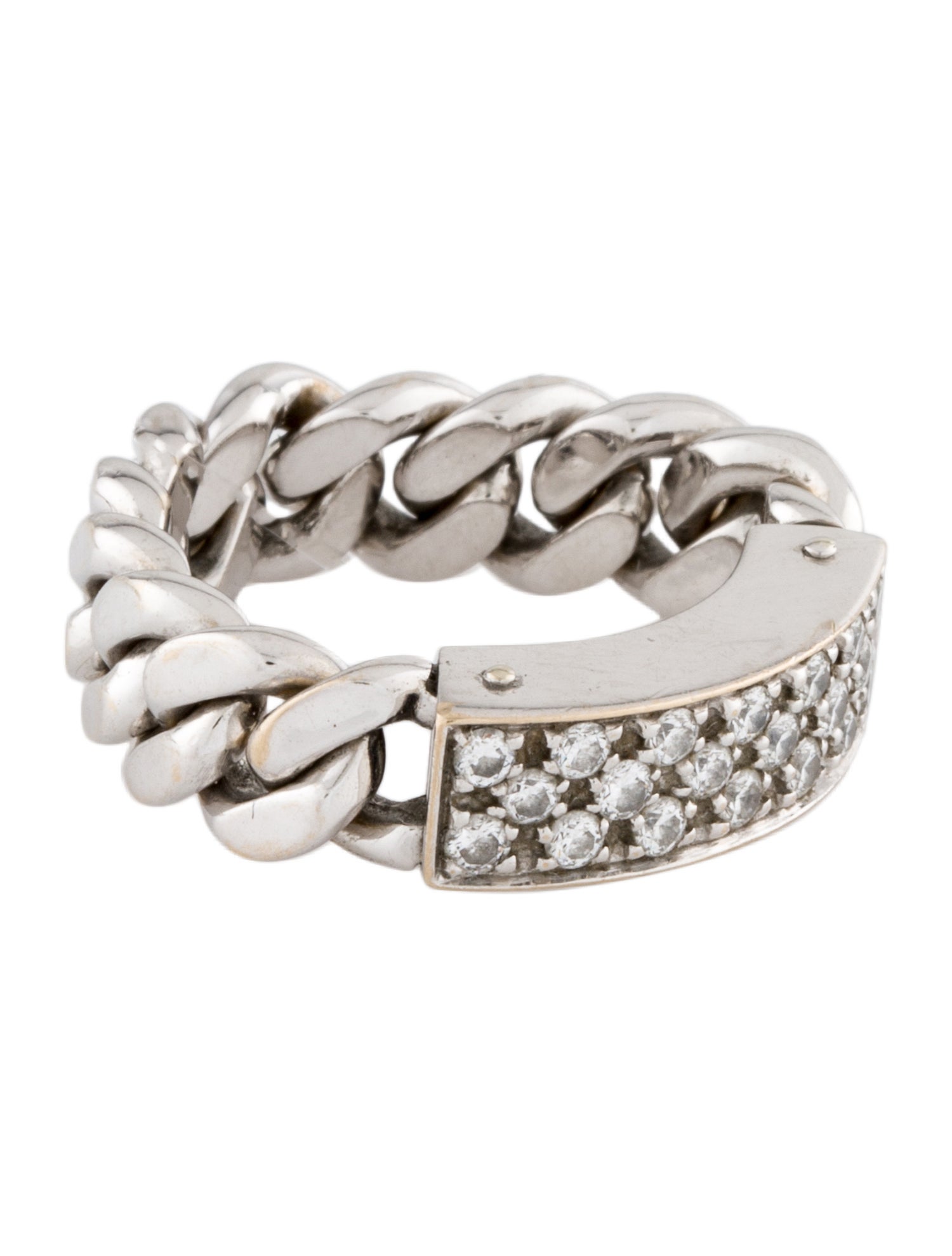 Ring Oromalia 18K Diamond Chain Ring