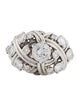 Ring 18K 1.95ctw Diamond Cluster Ring