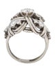 Ring 18K 1.95ctw Diamond Cluster Ring