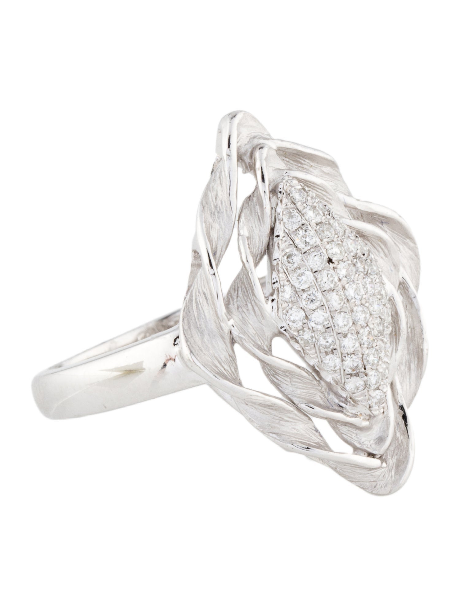 Ring 14K Diamond Cocktail Ring