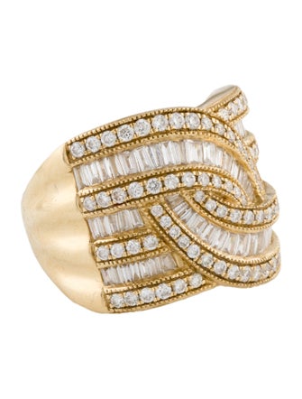 Effy Jewelry 14K Diamond Cocktail Ring