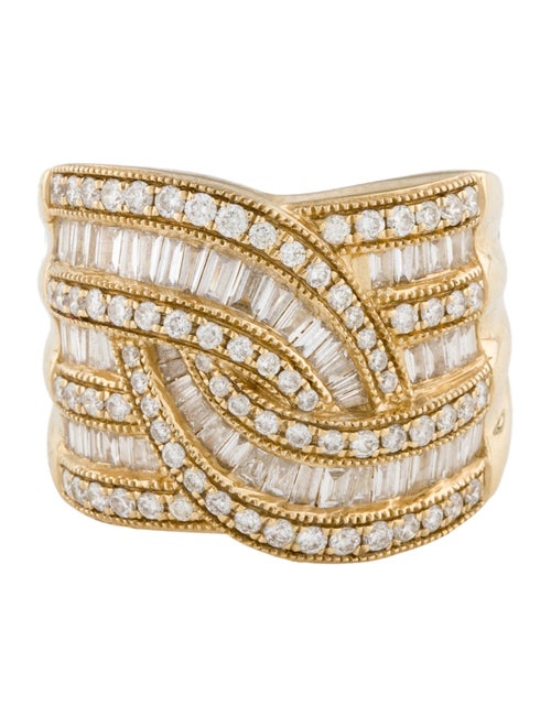 Effy Jewelry 14K Diamond Cocktail Ring