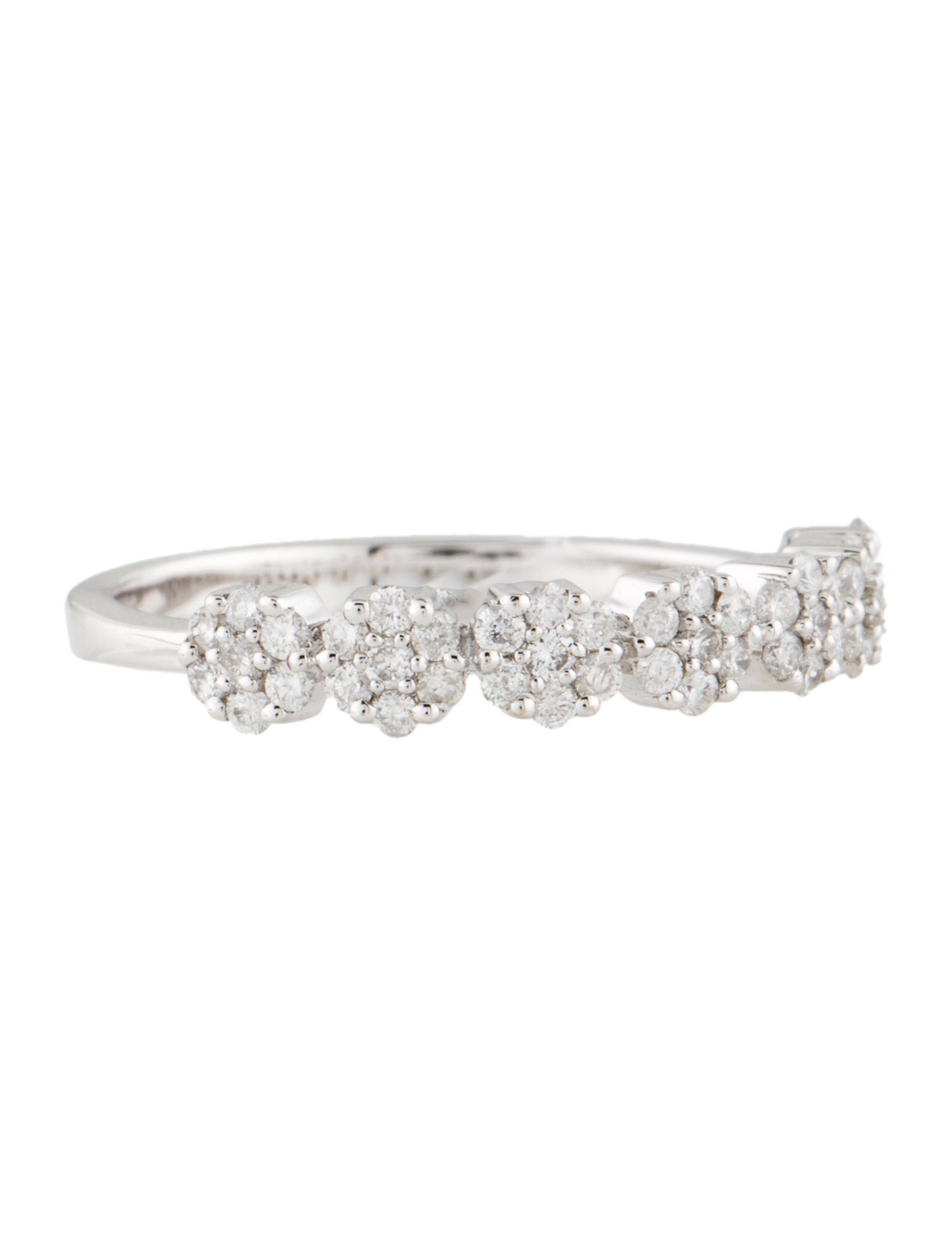 Ring 14K Diamond Cluster Ring
