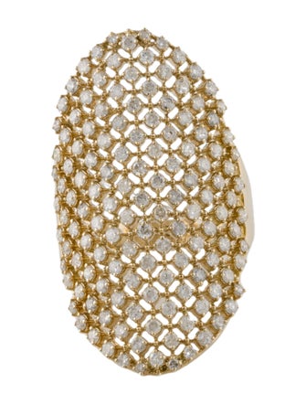 Ring 14K 1.53ctw Diamond Cocktail Ring