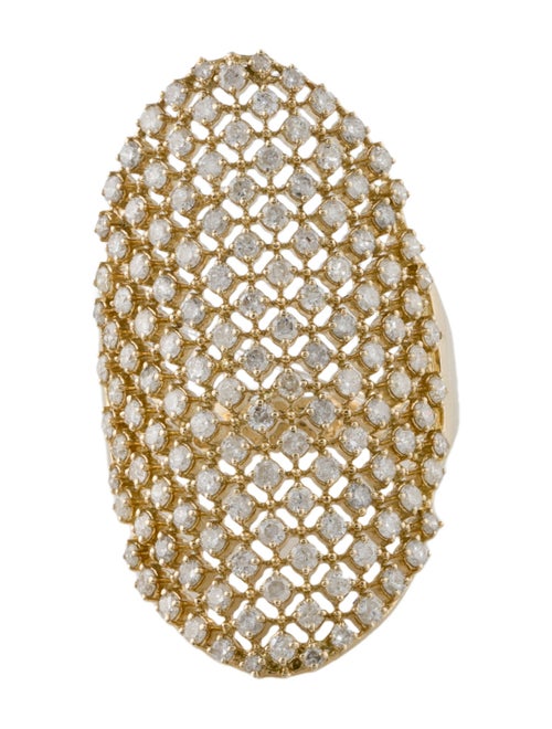 Ring 14K 1.53ctw Diamond Cocktail Ring