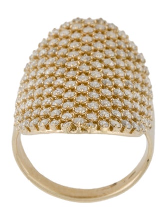 Ring 14K 1.53ctw Diamond Cocktail Ring