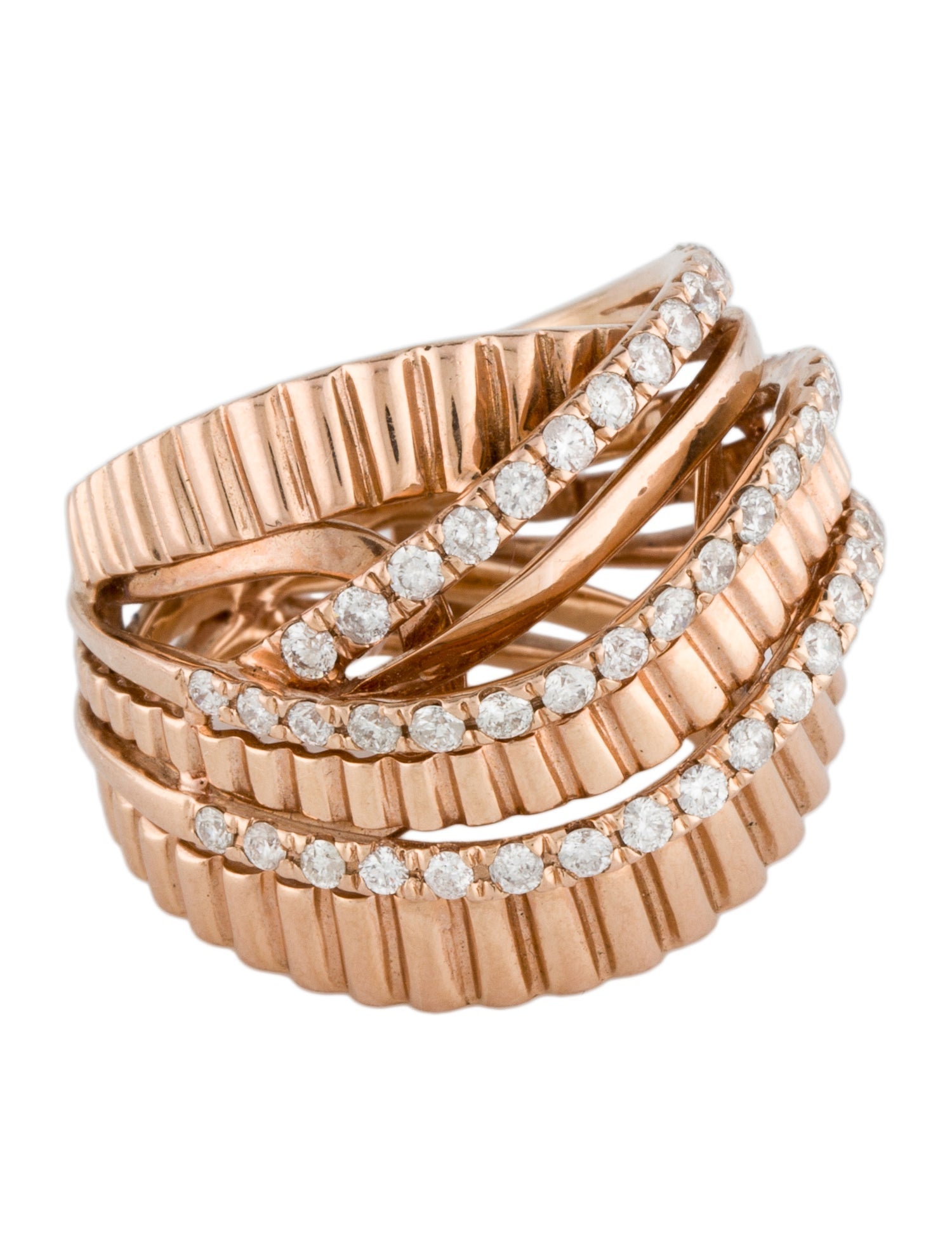 Ring 14K Diamond Cocktail Ring