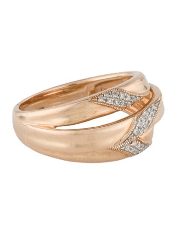 Ring Band 14K Diamond 7
