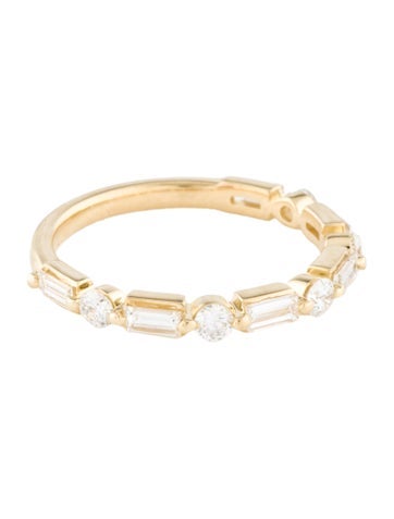 Ring Band 14K Diamond 6.5