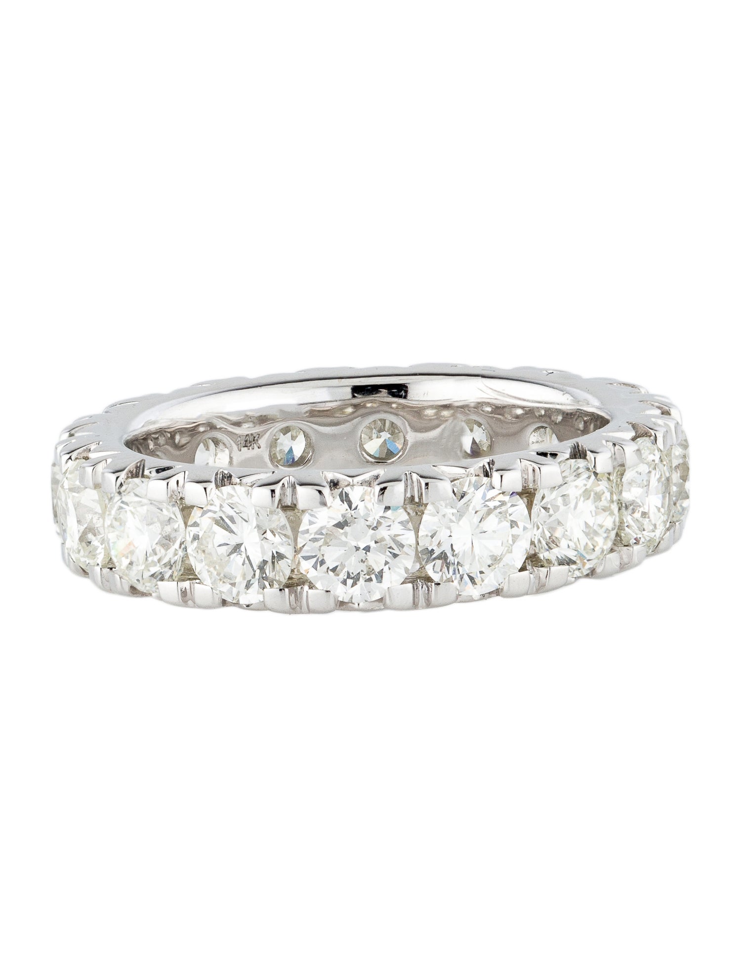 Ring 14K 4.89ctw Diamond Eternity Band