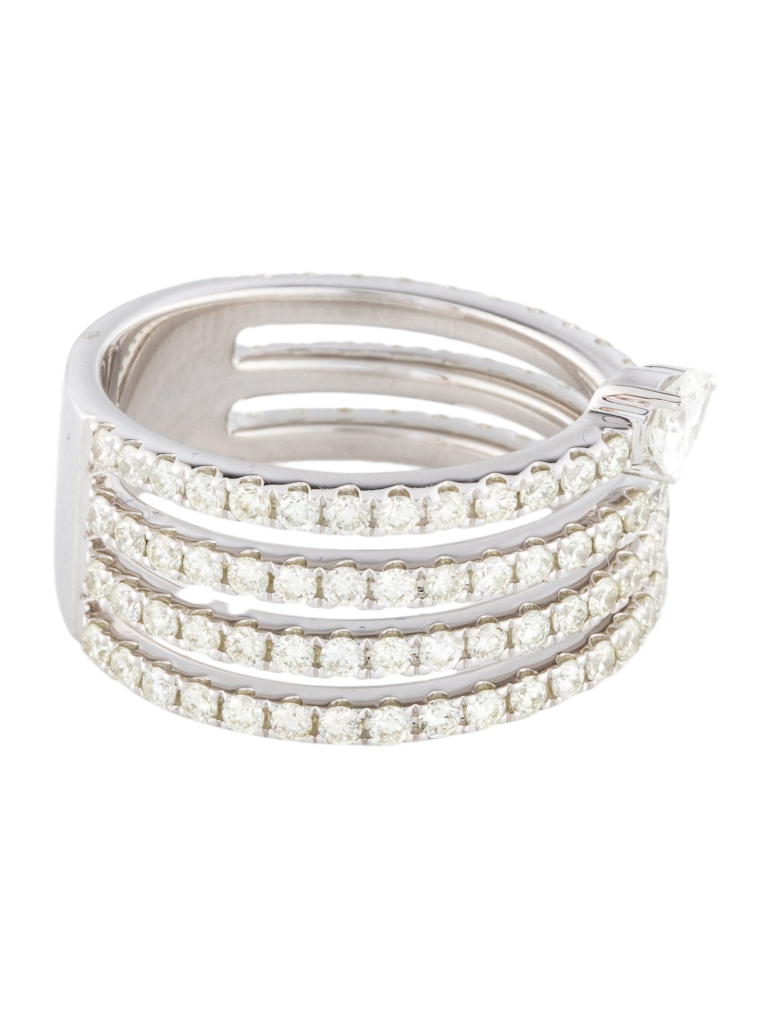 Ring 14K Diamond Wrap Ring