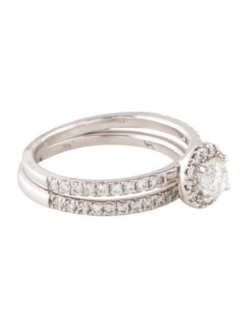 Ring Band 14K 1.00ctw Diamond Wedding Set 6.75