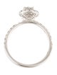 Ring 14K Diamond Halo Cocktail Ring