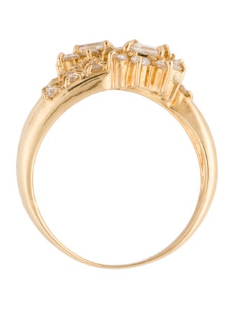 Ring 18K 1.01ctw Diamond Cocktail Ring