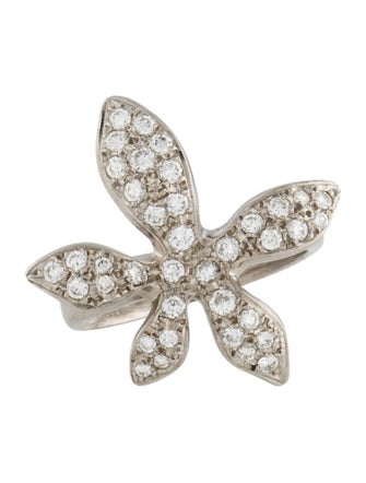 Ring Platinum Diamond Cocktail Ring