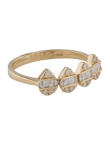 Ring Band 14K Diamond 6.5
