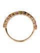 Ring 14K Multi-Color Tourmaline Band Ring