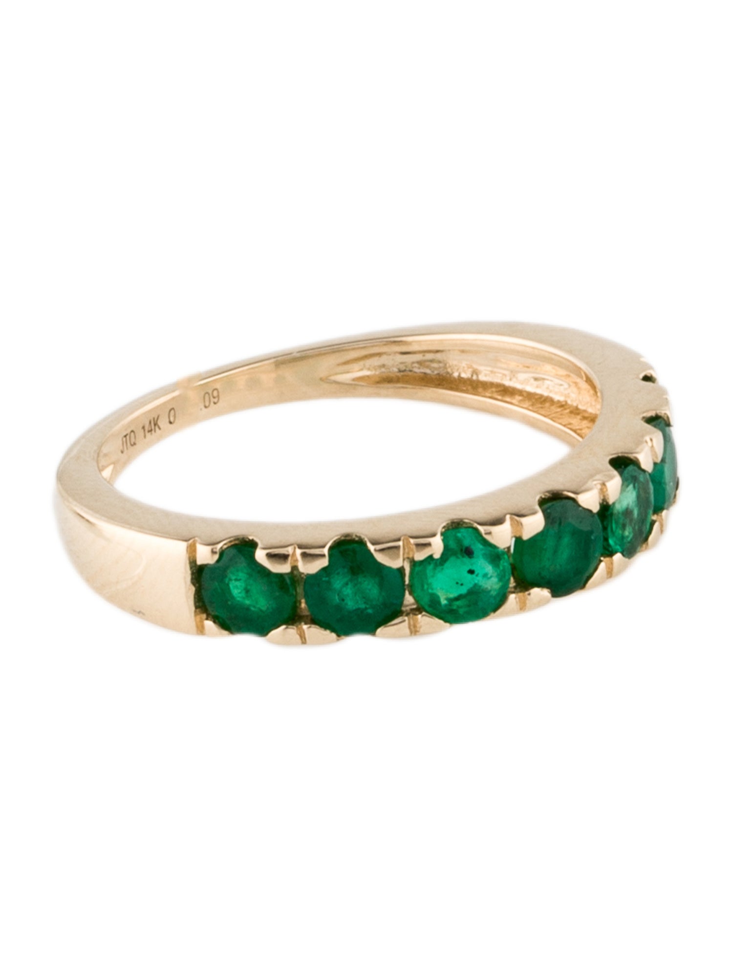Ring 14K Emerald Band Ring