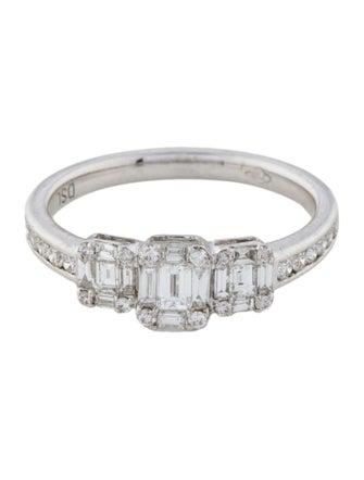 Ring 18K Diamond Engagement Ring