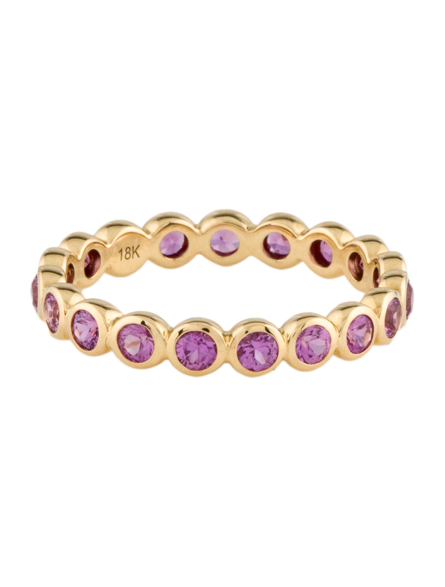 Ring 18K Sapphire Eternity Band