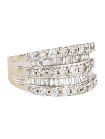 Ring Band 14K Diamond 6.5