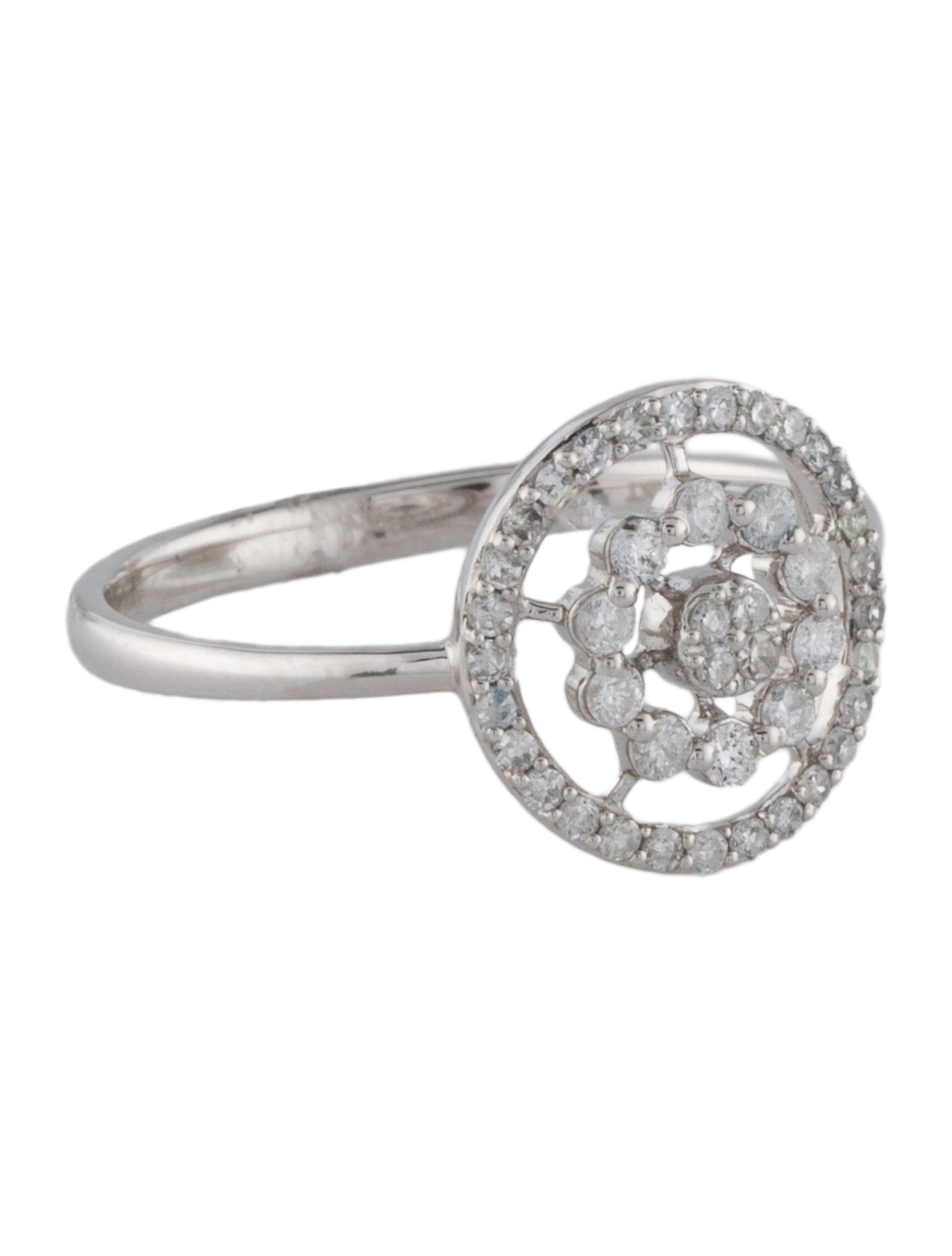 Ring 14K Diamond Cocktail Ring