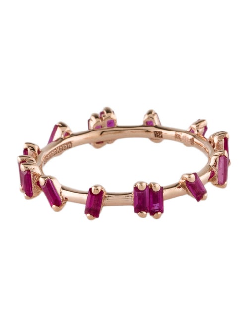 Suzanne Kalan 18K Synthetic Ruby & Ruby Barbwire Ring