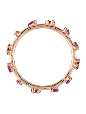 Suzanne Kalan 18K Synthetic Ruby & Ruby Barbwire Ring