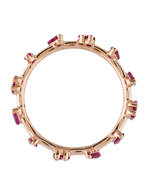 Suzanne Kalan 18K Synthetic Ruby & Ruby Barbwire Ring