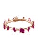Suzanne Kalan 18K Synthetic Ruby & Ruby Barbwire Ring