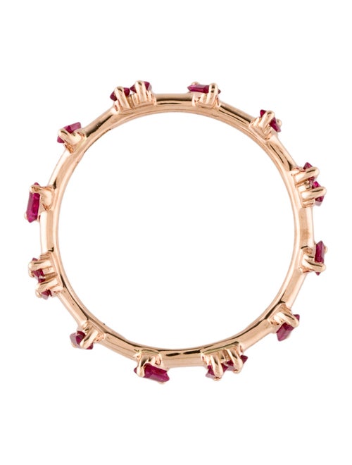 Suzanne Kalan 18K Synthetic Ruby & Ruby Barbwire Ring