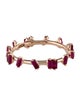 Suzanne Kalan 18K Synthetic Ruby & Ruby Barbwire Ring