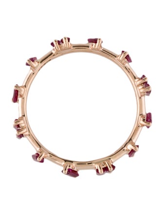 Suzanne Kalan 18K Synthetic Ruby & Ruby Barbwire Ring