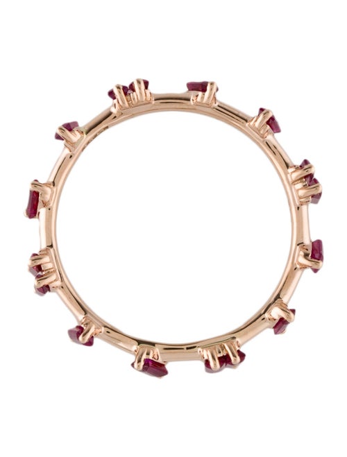 Suzanne Kalan 18K Synthetic Ruby & Ruby Barbwire Ring