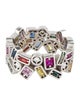 Suzanne Kalan 18K Sapphire, Ruby & Diamond Fireworks Band