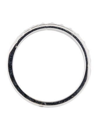 Ring 18K Textured Diamond Band