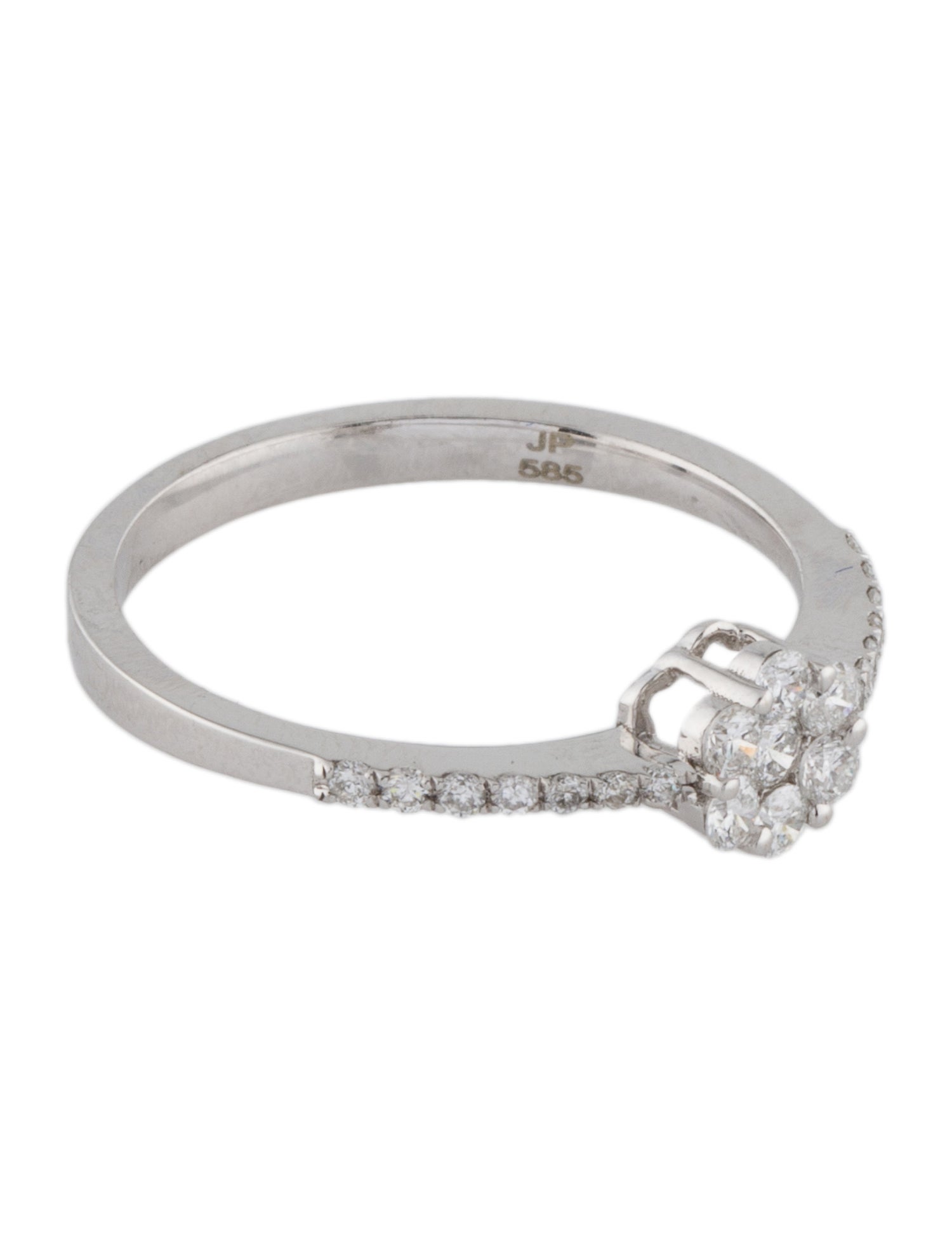 Ring 14K Diamond Cocktail Ring