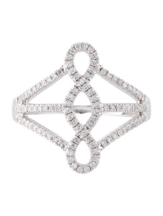 Ring 14K Diamond Cocktail Ring