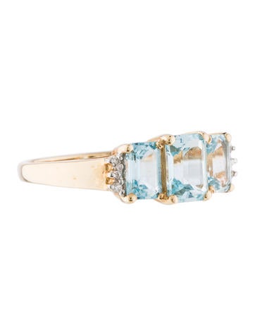 14K Topaz Ring