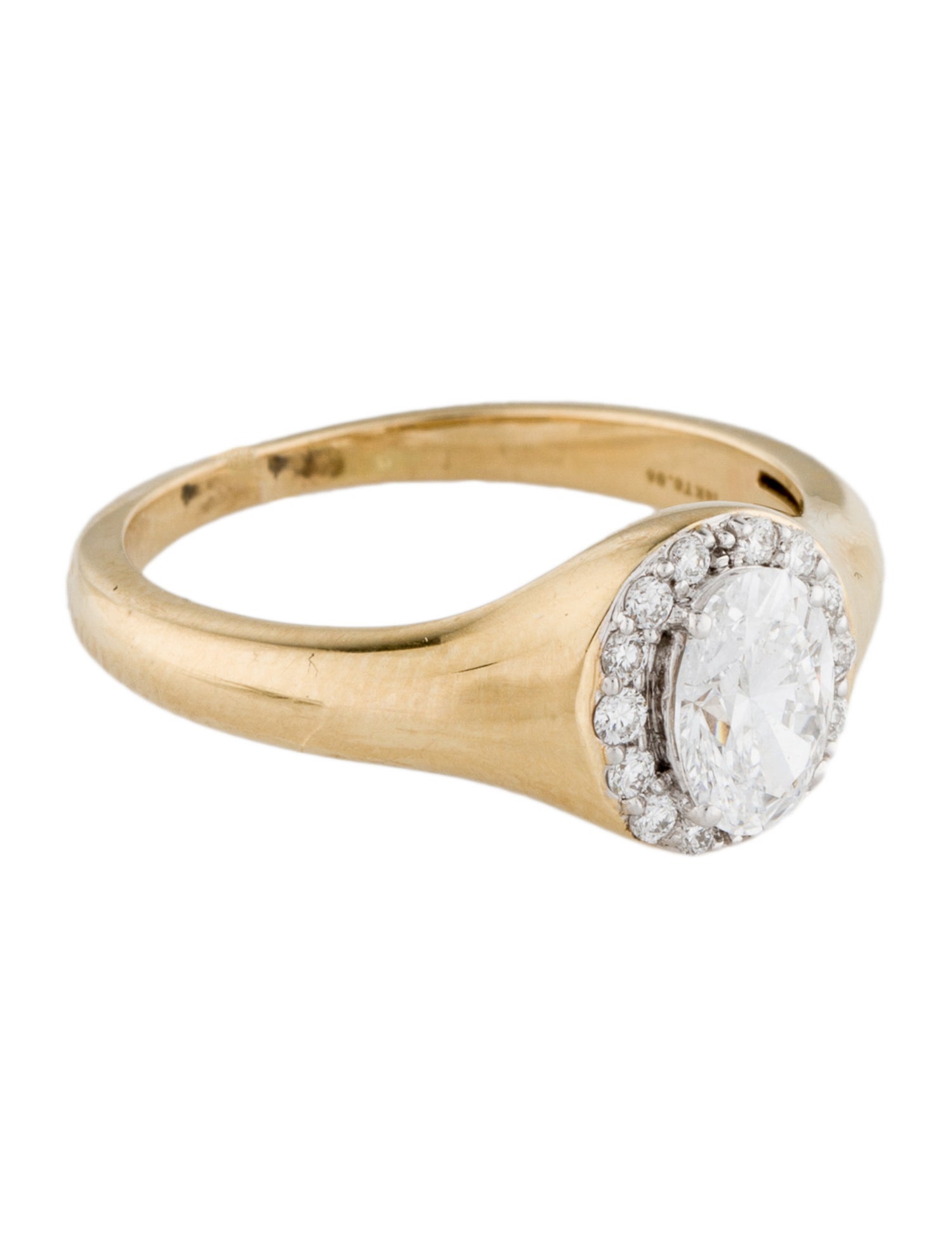 Ring 14K Lab-Grown Diamond Cocktail