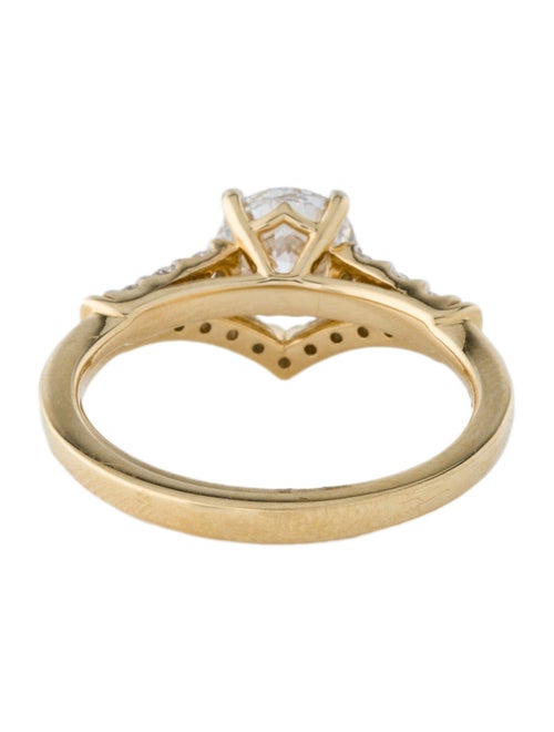 Ring 1.31ctw Lab-Grown Diamond Engagement Ring & Wedding Band