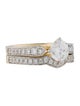 Ring 14K 1.48ctw Lab-Grown Diamond Wedding Set