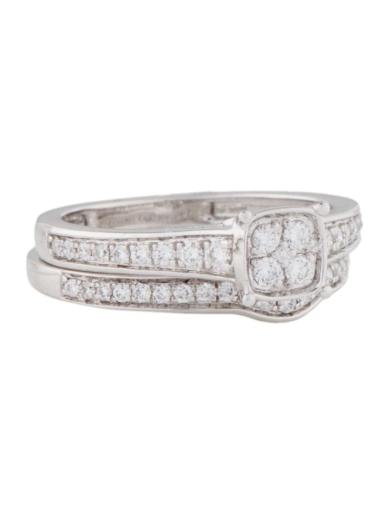 Ring 14K Lab-Grown Diamond Wedding Set