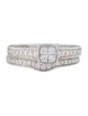 Ring 14K Lab-Grown Diamond Wedding Ring Set